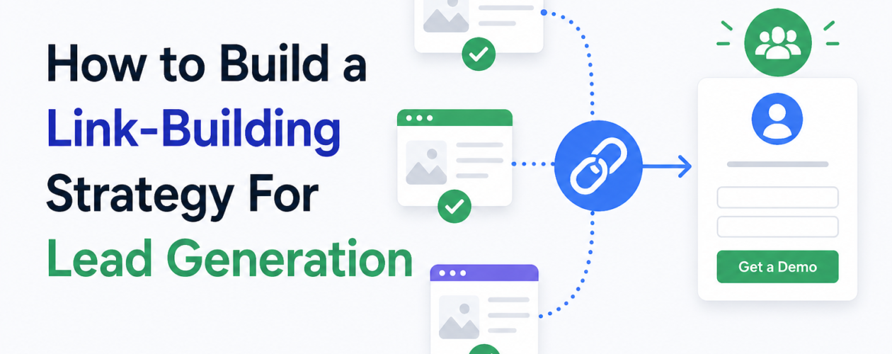 How to build a link building strategy for lead generation