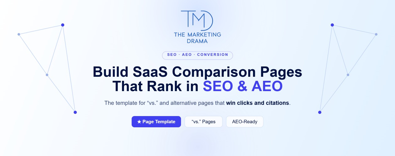 SaaS comparison pages guide — 5 proven steps to rank on Google and AI search
